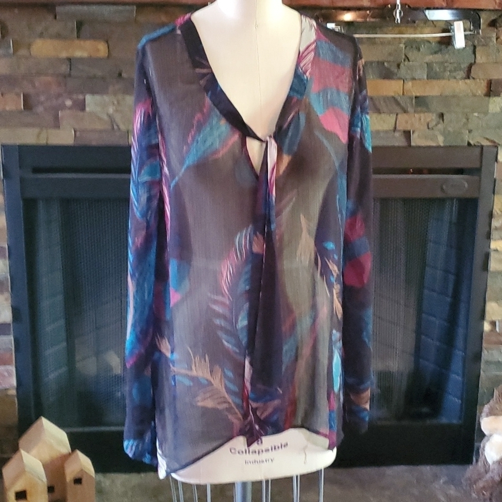 COPY - Feather print shirt
